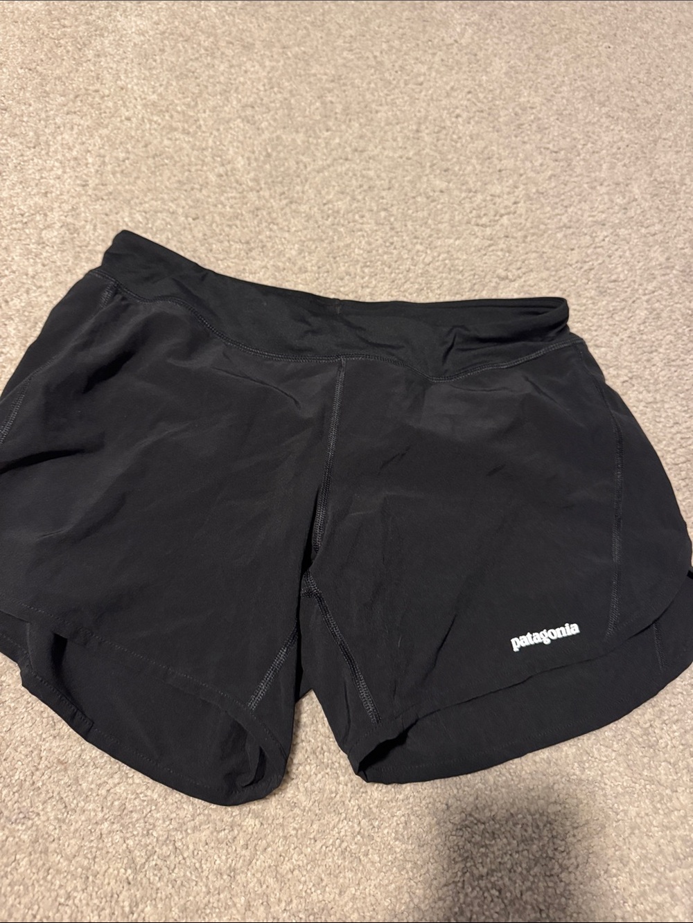 Patagonia Women’s Black Athletic Running Shorts